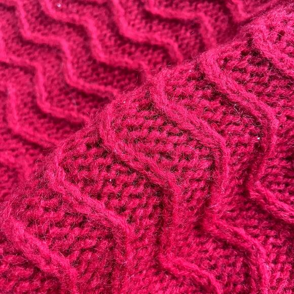 Limited Hand Knit Shetland Wool Sweater Vest Medium Skier vintage - Picture 9 of 13